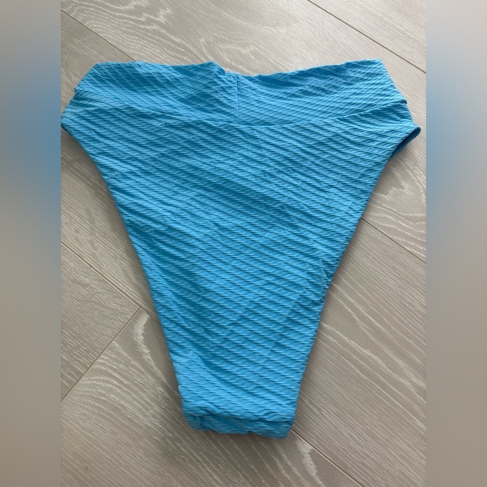 Aerie High Waisted High Cut Cheeky Bikini Bottoms - Picture 4 of 4